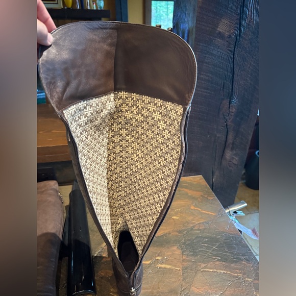 Tory Burch Brown Over the Knee Boots - Picture 3 of 8